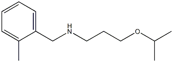 [(2-methylphenyl)methyl][3-(propan-2-yloxy)propyl]amine