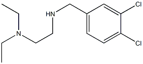 [(3,4-dichlorophenyl)methyl][2-(diethylamino)ethyl]amine Structure