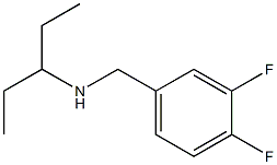 [(3,4-difluorophenyl)methyl](pentan-3-yl)amine