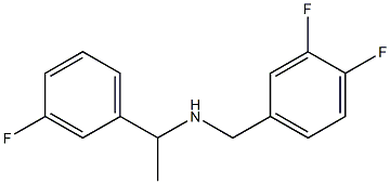 [(3,4-difluorophenyl)methyl][1-(3-fluorophenyl)ethyl]amine