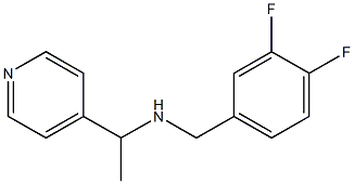 [(3,4-difluorophenyl)methyl][1-(pyridin-4-yl)ethyl]amine
