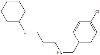  [(4-chlorophenyl)methyl][3-(cyclohexyloxy)propyl]amine