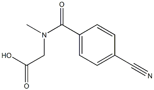 [(4-cyanobenzoyl)(methyl)amino]acetic acid