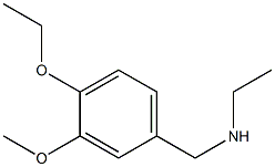 [(4-ethoxy-3-methoxyphenyl)methyl](ethyl)amine 化学構造式