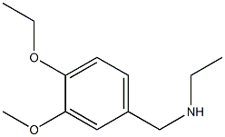 [(4-ethoxy-3-methoxyphenyl)methyl](ethyl)amine Structure