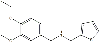[(4-ethoxy-3-methoxyphenyl)methyl](thiophen-2-ylmethyl)amine