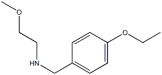 [(4-ethoxyphenyl)methyl](2-methoxyethyl)amine Struktur
