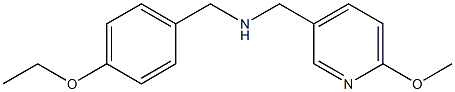 [(4-ethoxyphenyl)methyl][(6-methoxypyridin-3-yl)methyl]amine