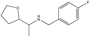 [(4-fluorophenyl)methyl][1-(oxolan-2-yl)ethyl]amine Structure