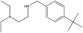 [(4-tert-butylphenyl)methyl][2-(diethylamino)ethyl]amine 结构式