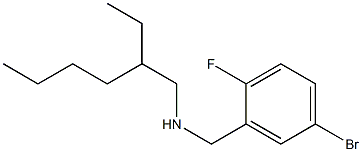 [(5-bromo-2-fluorophenyl)methyl](2-ethylhexyl)amine|