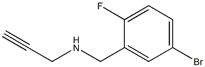 [(5-bromo-2-fluorophenyl)methyl](prop-2-yn-1-yl)amine|