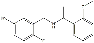 [(5-bromo-2-fluorophenyl)methyl][1-(2-methoxyphenyl)ethyl]amine