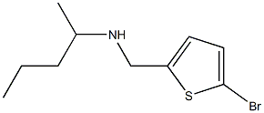 [(5-bromothiophen-2-yl)methyl](pentan-2-yl)amine 化学構造式