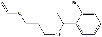  [1-(2-bromophenyl)ethyl][3-(ethenyloxy)propyl]amine