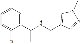 [1-(2-chlorophenyl)ethyl][(1-methyl-1H-pyrazol-4-yl)methyl]amine