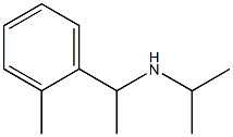 [1-(2-methylphenyl)ethyl](propan-2-yl)amine Structure