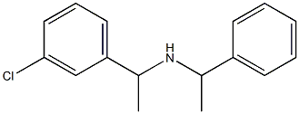 [1-(3-chlorophenyl)ethyl](1-phenylethyl)amine