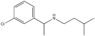  [1-(3-chlorophenyl)ethyl](3-methylbutyl)amine