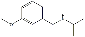 [1-(3-methoxyphenyl)ethyl](propan-2-yl)amine Struktur