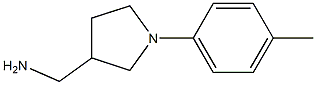 [1-(4-methylphenyl)pyrrolidin-3-yl]methylamine Structure