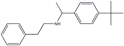 [1-(4-tert-butylphenyl)ethyl](2-phenylethyl)amine,,结构式