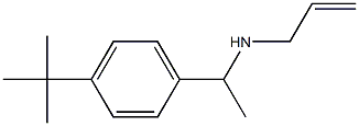 [1-(4-tert-butylphenyl)ethyl](prop-2-en-1-yl)amine Structure