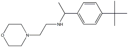 [1-(4-tert-butylphenyl)ethyl][2-(morpholin-4-yl)ethyl]amine Structure