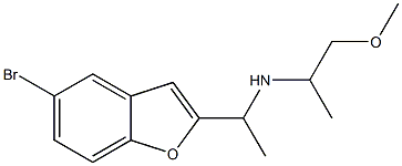  [1-(5-bromo-1-benzofuran-2-yl)ethyl](1-methoxypropan-2-yl)amine