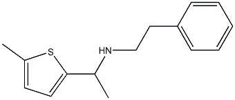 [1-(5-methylthiophen-2-yl)ethyl](2-phenylethyl)amine Struktur