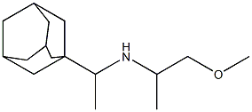 [1-(adamantan-1-yl)ethyl](1-methoxypropan-2-yl)amine Structure