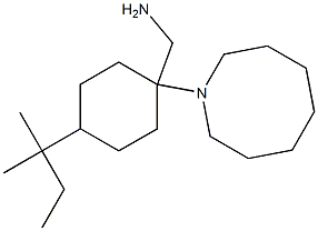 [1-(azocan-1-yl)-4-(2-methylbutan-2-yl)cyclohexyl]methanamine