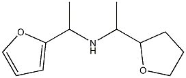 [1-(furan-2-yl)ethyl][1-(oxolan-2-yl)ethyl]amine 结构式