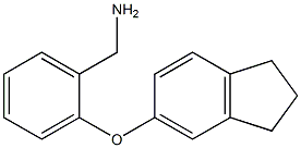 [2-(2,3-dihydro-1H-inden-5-yloxy)phenyl]methanamine