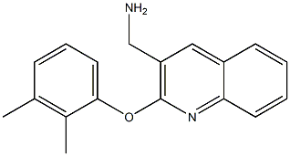 [2-(2,3-dimethylphenoxy)quinolin-3-yl]methanamine