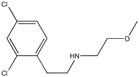 [2-(2,4-dichlorophenyl)ethyl](2-methoxyethyl)amine Structure