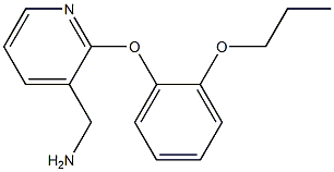 [2-(2-propoxyphenoxy)pyridin-3-yl]methanamine Structure