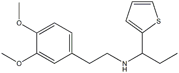  [2-(3,4-dimethoxyphenyl)ethyl][1-(thiophen-2-yl)propyl]amine