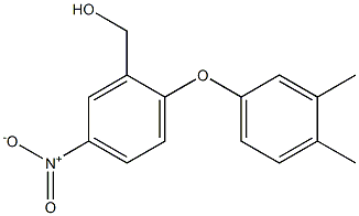 [2-(3,4-dimethylphenoxy)-5-nitrophenyl]methanol