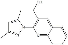 [2-(3,5-dimethyl-1H-pyrazol-1-yl)quinolin-3-yl]methanol|