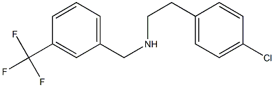 [2-(4-chlorophenyl)ethyl]({[3-(trifluoromethyl)phenyl]methyl})amine