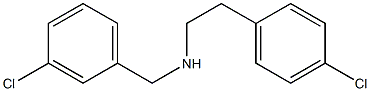 [2-(4-chlorophenyl)ethyl][(3-chlorophenyl)methyl]amine