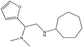 [2-(cycloheptylamino)-1-(furan-2-yl)ethyl]dimethylamine|