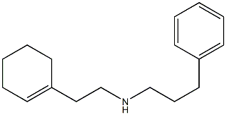 [2-(cyclohex-1-en-1-yl)ethyl](3-phenylpropyl)amine,,结构式