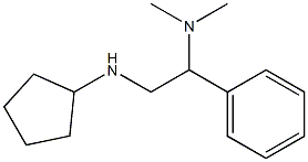 [2-(cyclopentylamino)-1-phenylethyl]dimethylamine