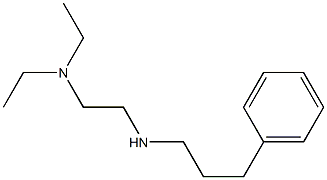 [2-(diethylamino)ethyl](3-phenylpropyl)amine,,结构式