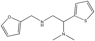 [2-(dimethylamino)-2-(thiophen-2-yl)ethyl](furan-2-ylmethyl)amine 化学構造式