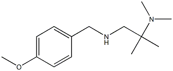 [2-(dimethylamino)-2-methylpropyl][(4-methoxyphenyl)methyl]amine Structure