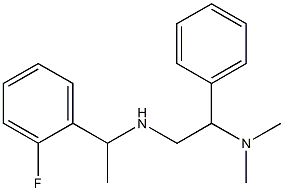 [2-(dimethylamino)-2-phenylethyl][1-(2-fluorophenyl)ethyl]amine