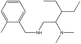  [2-(dimethylamino)-3-ethylpentyl][(2-methylphenyl)methyl]amine